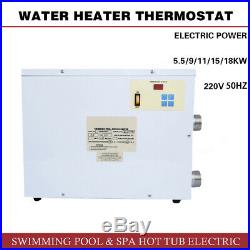 Electric Water Heater Thermostat 220V 5.5/9/11/15/18KW Swimming Pool SPA HOT Tub