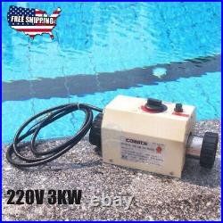 Electric Water Heater Thermostat Machine Swimming Pool and SPA Heater 220V 3KW