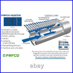 FAFCO Connected Tube (CT) 4 x 10 Ft Highest Efficiency Solar Pool Heating Panel