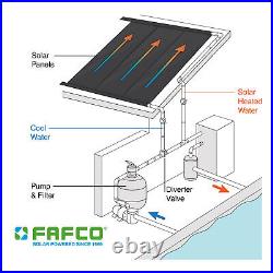 FAFCO Connected Tube (CT) 4 x 12 Ft Highest Efficiency Solar Pool Heating Panel