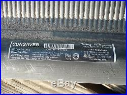 Fafco Sunsaver solar panels for swimming pool size 4ft x 10ft set of two