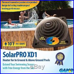 GAME 4512 SolarPRO XD1 AquaQuik Swimming Pool Solar Heater Heating Coil Intex