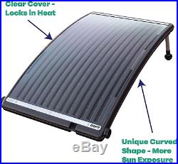 GAME 4721-BB SolarPRO Curve Solar Pool Heater, Made for Intex & Bestway Above-Gr