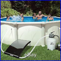 GAME 4721-BB SolarPRO Curve Solar Pool Heater, Made for Intex & Bestway Above-Gr