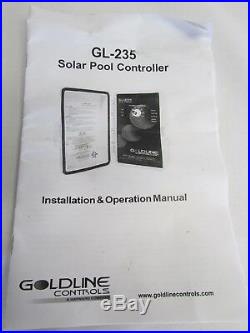 Goldline GL-235 Pool Spa Solar Temperature Controller
