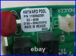HAYWARD 1103042301 Pool/Spa Heater Control Circuit Board 59-4565 0160-0042VER10