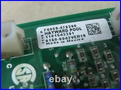 HAYWARD F0059-476200 Pool/Spa Heater Control Board 1101643301 0160-0042 VER19