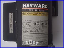 Hayward Super II Pump 1 1/2 HP