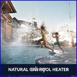 H Series 200,000 BTU Natural Gas In Ground Pool & Spa Heater (For Parts)