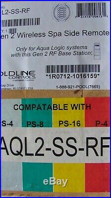 Hayward Aql2-ss-rf Pool/spa Remote Control Fits All Aqua Logic Gen 2 Best Price