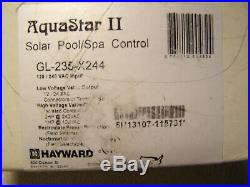 Hayward AquaStar II GL-235 Automatic Solar Pool/ Spa Temperature Controller. New