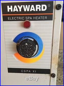 Hayward CSPAXI11 11-Kilowatt Compact Electric Spa Heater 240V Used