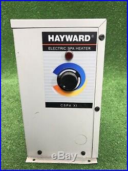 Hayward CSPAXI11 11 Kilowatt Electric Spa Pool Heater Tested Working Mint Cond