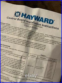Hayward FDXLICB1930 FD Integrated Control Board Kit Select Hayward H-Series