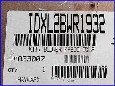 Hayward Fasco Blower Replacement for H-Series Heaters IDXL2BWR1932 NEW