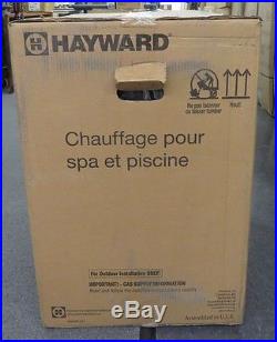 Hayward H100IDP1 H-Series Low NOx 100,000 BTU Propane Gas Pool and Spa Heater