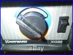 Hayward H100ID H-Series Above Ground Pool Heater, 100,000 BTU, 120 Volts