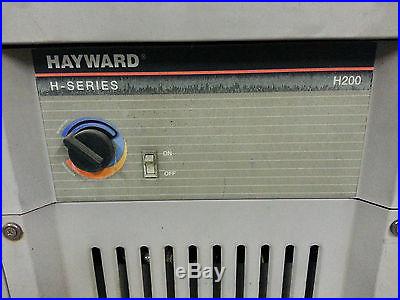 Hayward H200 Natural Gas In-Ground Pool Heater