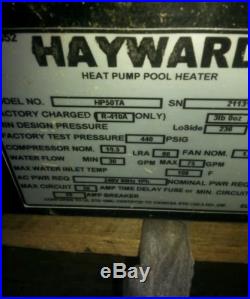 Hayward HP50TA 50,000 BTU electric Titanium Above Ground Swimming Pool Heat Pump
