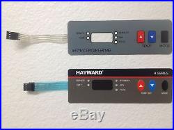 Hayward H & H FD Series Pool Heater Bezel Keypad for most Hayward control panels