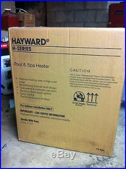 Hayward H series 100k btu propane pool heater