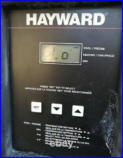 Hayward HeatPro In Ground Heat Pump, 140,000 BTUs, Square Platform Item #HP21404