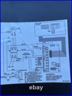 Hayward'Heat Pro' pool heater control panel