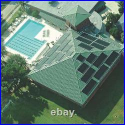 Heliocol Solar Swimming Pool Heater Panel Advanced High-Wind Climate Mounting