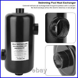 High Quality Swimming Pool Heat Exchanger Stainless Thermostat SPA Water Heater
