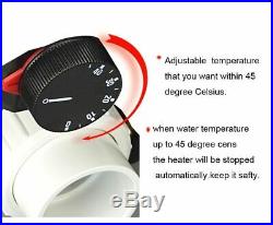 Hot tub spa Heater 2KW Temperature Controll Bathtub heater220v