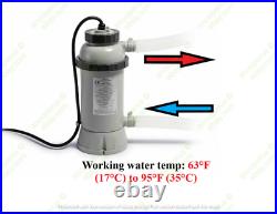 INTEX Pool-Heater Pump Electric 28684 3kW 4500GAL(17000L) 220V+Thermometer