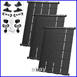 Industrial Grade Solar Pool Heater System DIY Kit (3-4x7.5 / 90 Square Feet)