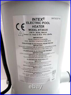 Intex 28684 Electric Pool HeaterWater Heater Swimming pool 3KW 220V EURO PLUG
