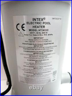 Intex 28684 Electric Water Heater Pool Heater Swimming pool 3KW 220V EURO PLUG
