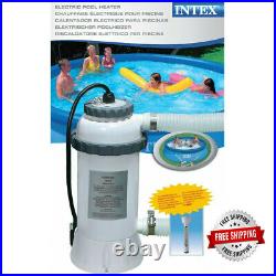 Intex 28684 Pool-Heater Electric Pool 3kw for swimming pool + thermometer 220V