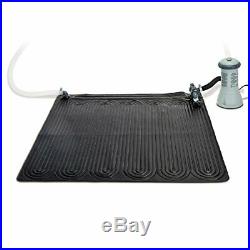 Intex 28685E Solar Mat Above Ground Swimming Pool Water Heater Black