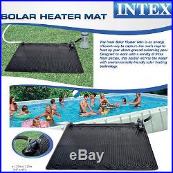 Intex Solar Heater Mat for Above Ground Swimming Pool, 47In X 47In Accessories