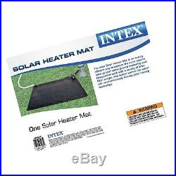 Intex Solar Heater Mat for Above Ground Swimming Pool 47in X 47in Black