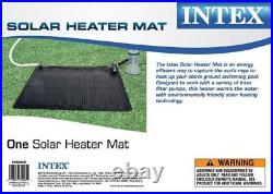 Intex Solar Mat Above Ground Swimming Pool Heater for 8000 GPH Pool 3Pack
