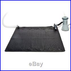 Intex Solar Mat Above Ground Swimming Pool Water Heater, Black 28685E