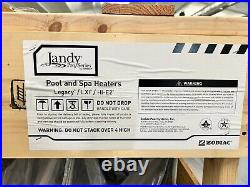 Jandy COMMERCIAL Hi-E2 Natural Gas 350k BTU Heater ASME Certified EHE350NC