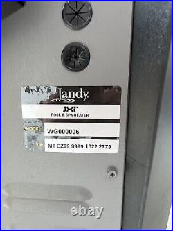 Jandy JXI pool heater EMPTY Case ENCLOSURE