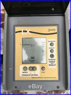 Jandy LX Heater Temperature Control Panel, part R0329600