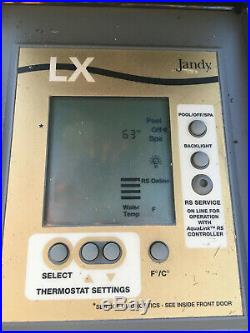 Jandy LX Heater Temperature Control Panel, part R0329600