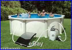 LARGE SOLAR POWERED POOL HEATER for INTEX & EASY SET ABOVE GROUND SWIMMING POOLS