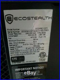 NEW ECOSTEALTH ECOPRO120TI 112k BTU 80 GPM Vexed Titanium Digital Pool Heater