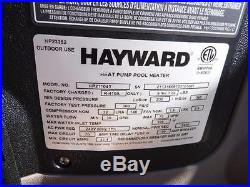 Nw Hayward Hp21104t Heatpro Titanium 110,000 Btu Ahri Residential Pool Heat Pump