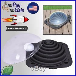 Natural Solar Dome Water Heater For Outdoor Swimming Pool With Cover WITHOUT GAS