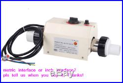 New 3KW water heater thermostat for home swimming pool &SPA 220V+fast ship
