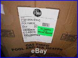 New Raypak Polymer 156 Pool And Spa Heater Ft P-r156a-en-c 150,000btu Natural